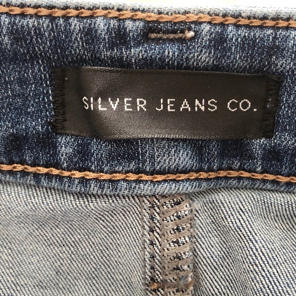 Silver Jeans, Avery, Slim, Bootcut, Curvy Fit, High Rise, Indigo Size 27/31, NEW - Picture 13 of 16